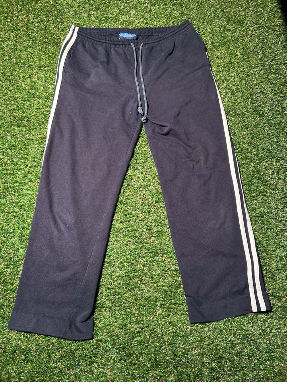 Fuda Sport Athletic Drawstring Sweatpants with Side Stripe